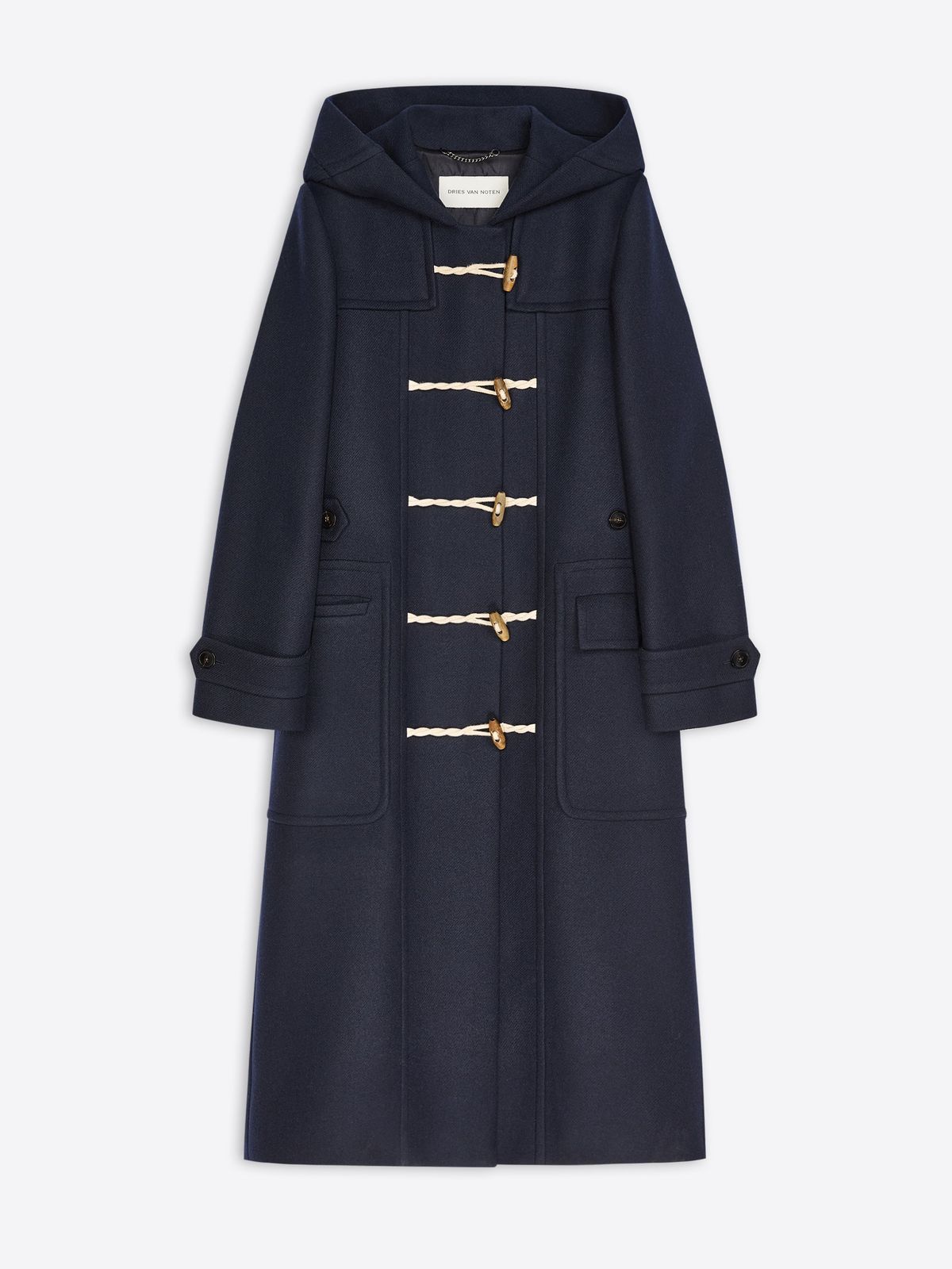 Wool duffle coat