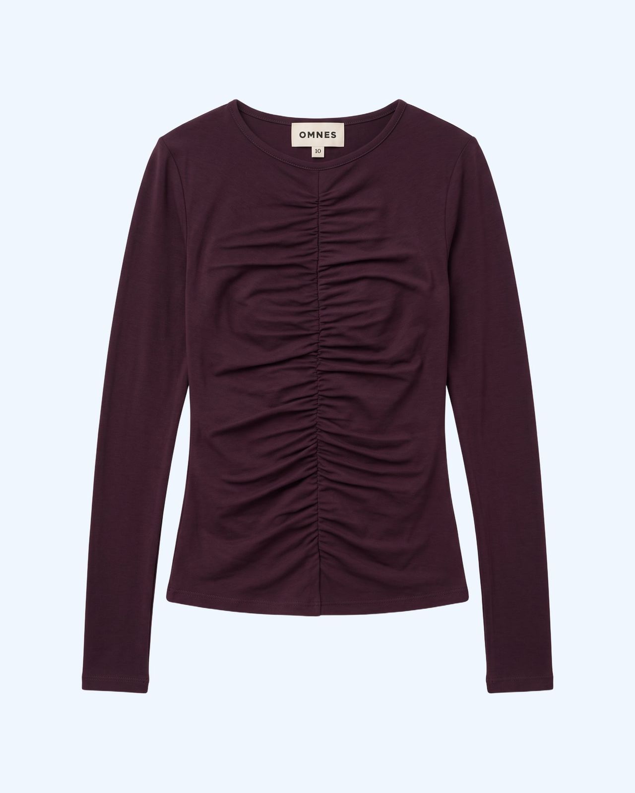 Arbor Top In Aubergine