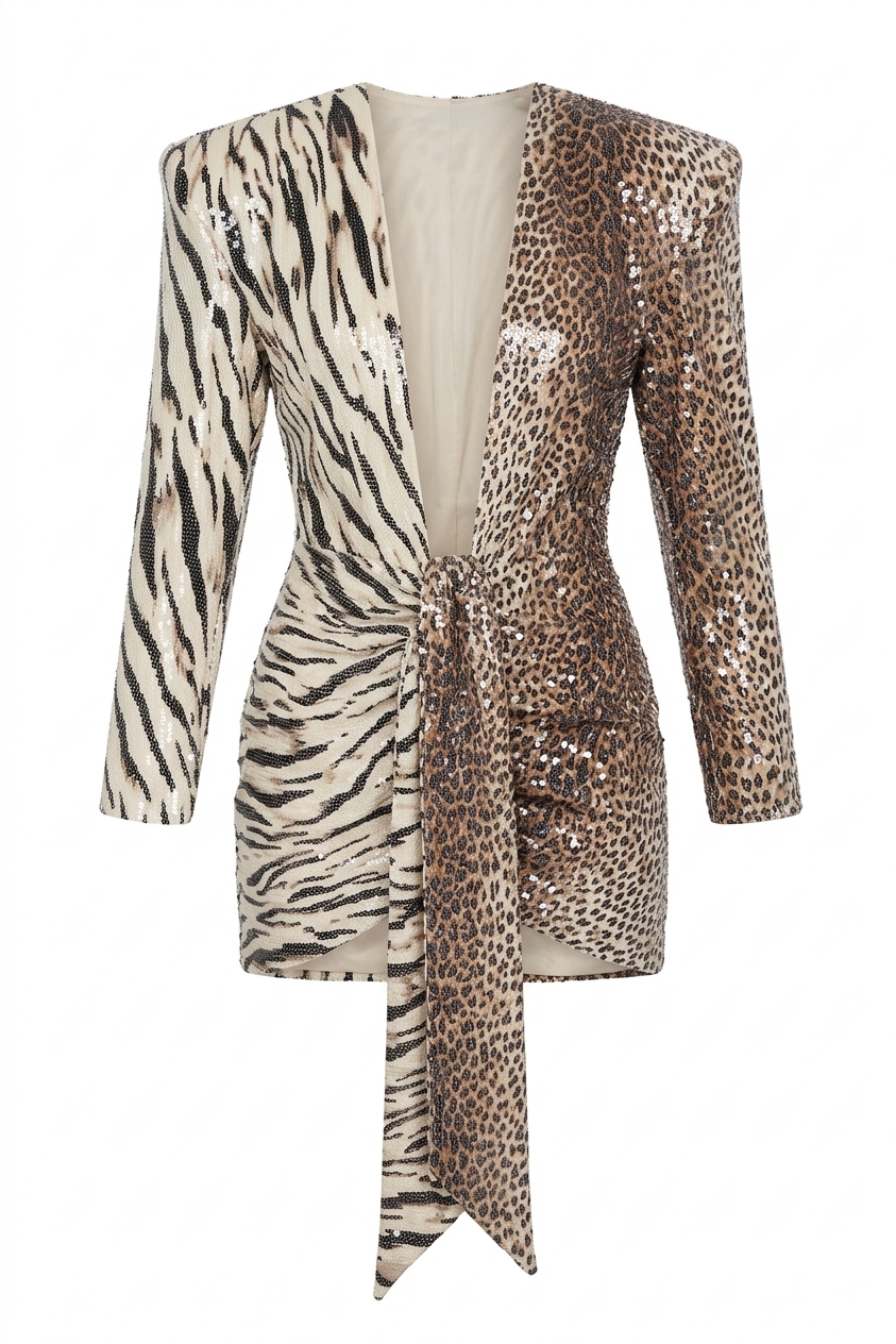 Mika Dress In Wild Ready To Ship