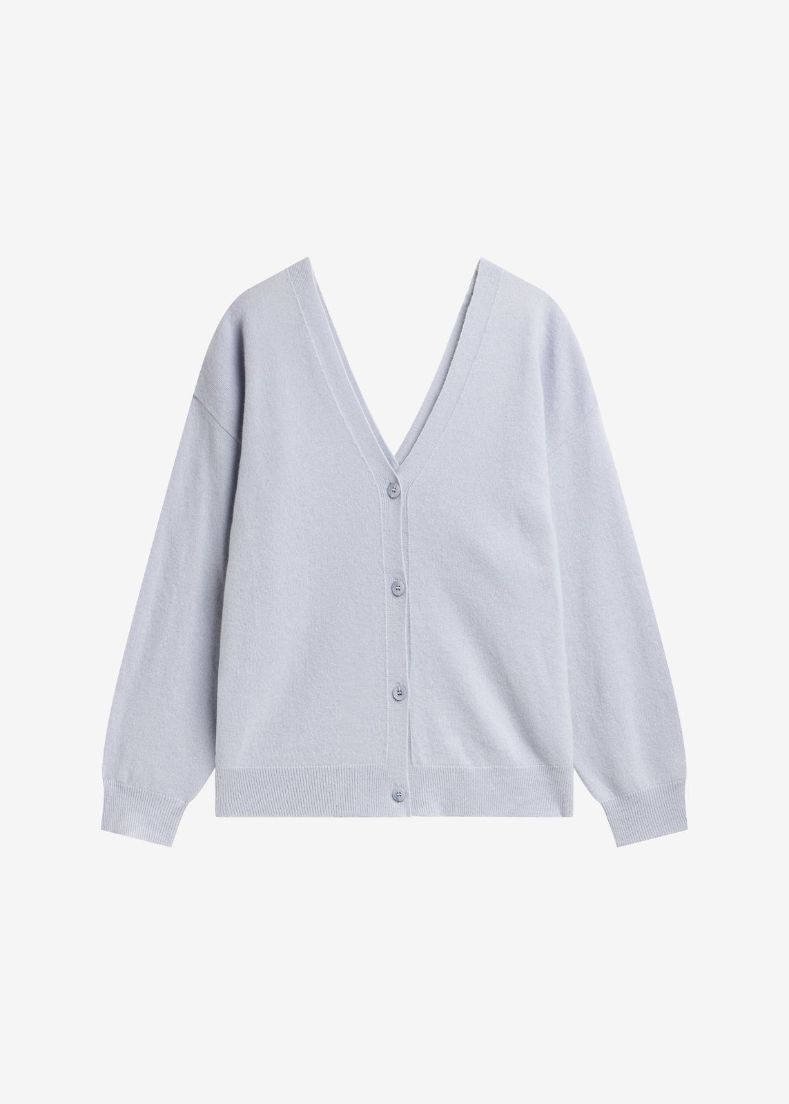 Lachen Double-sided Wool Cardigan - Powder Blue