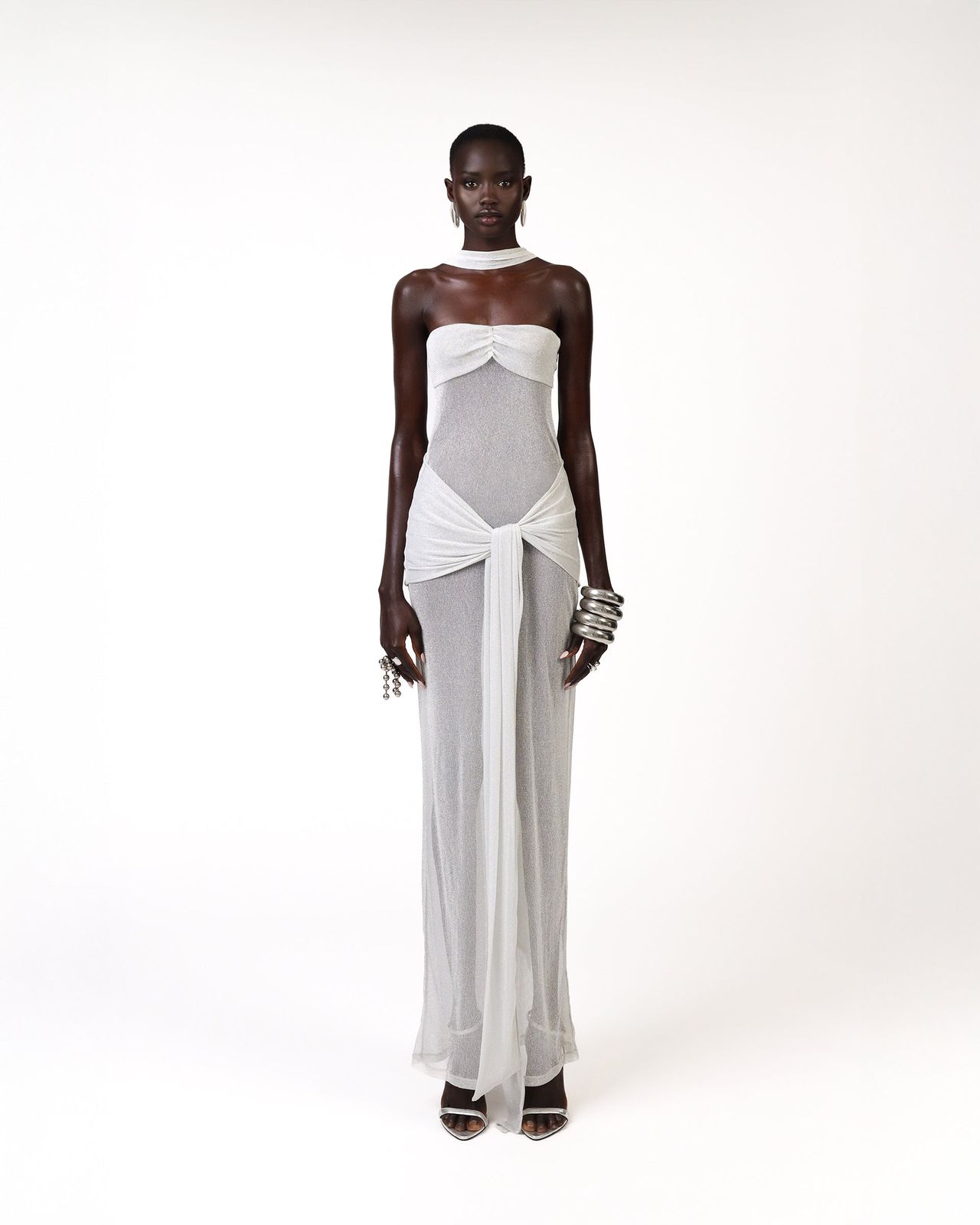 Kesca Dress - Silver