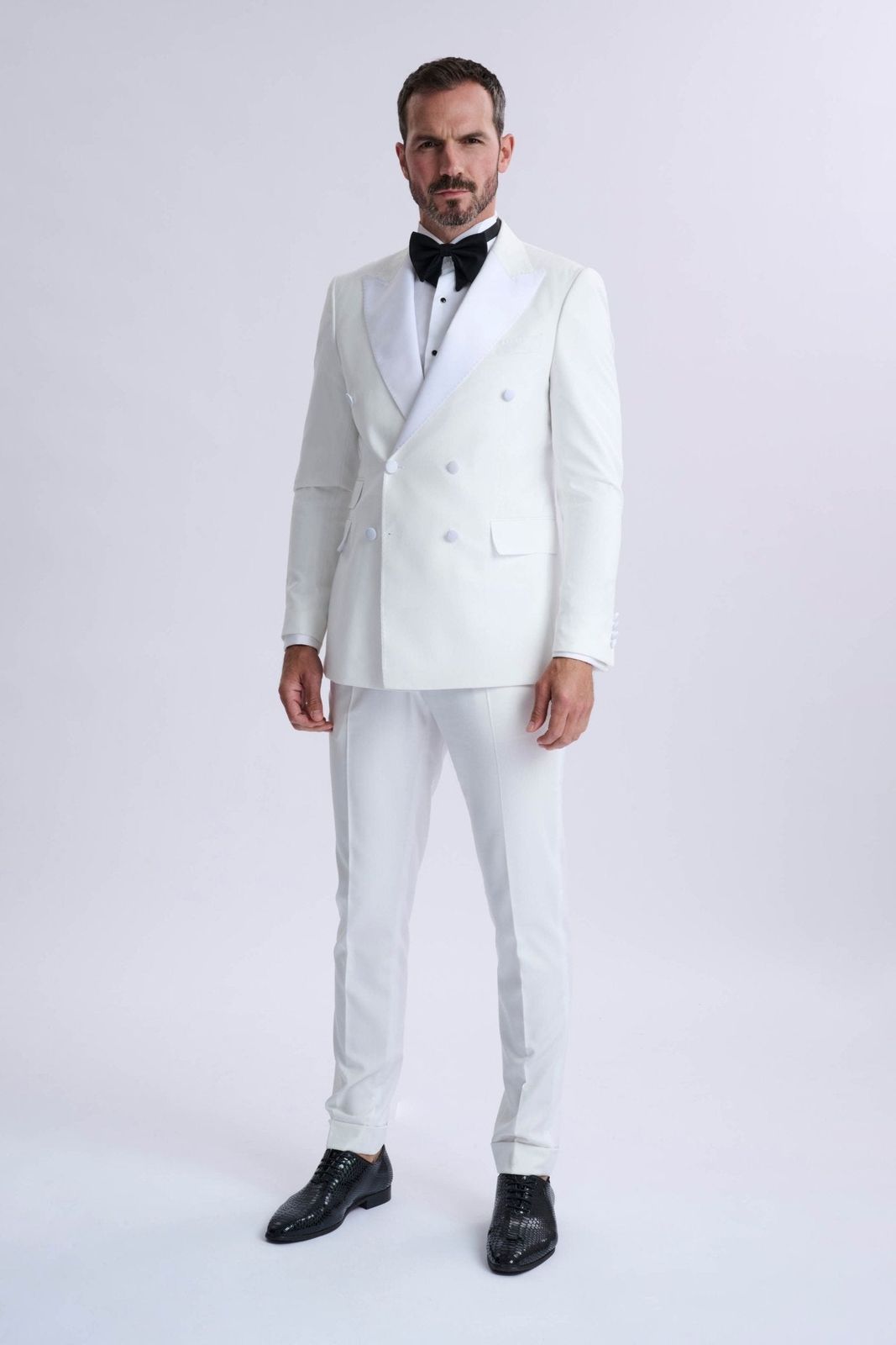 Veneziano White Tuxedo