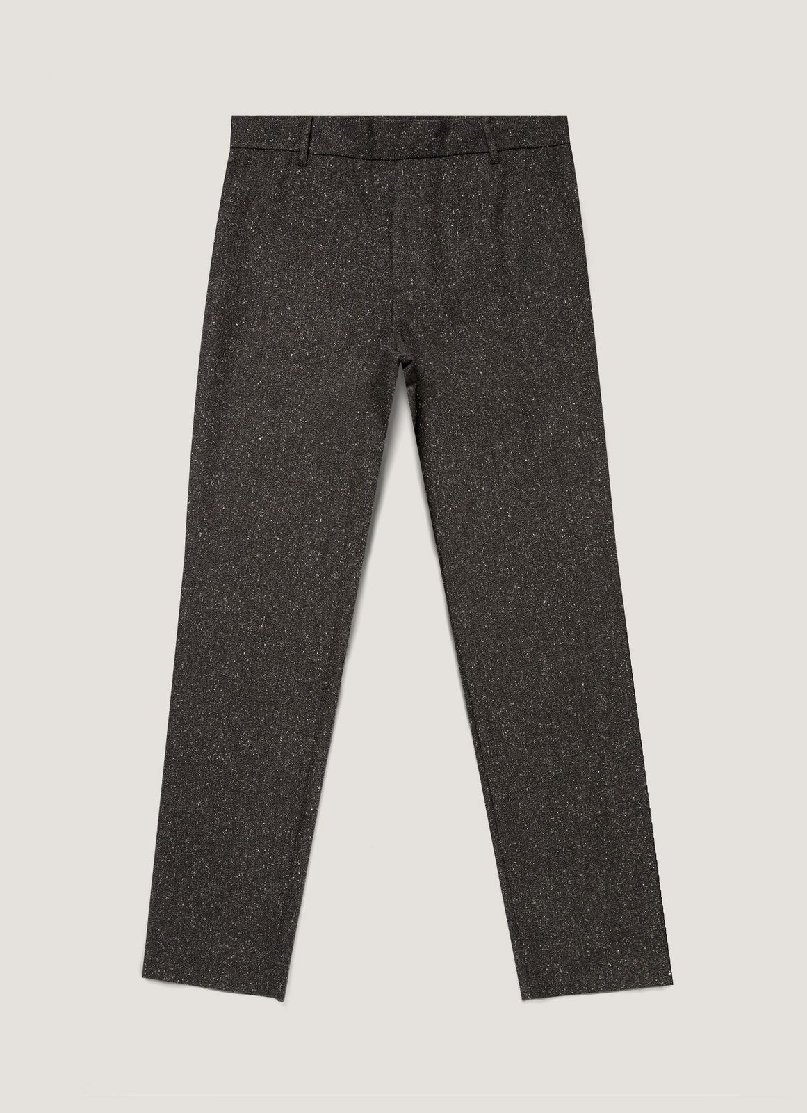Men's Donegal Tweed Trouser in Anthracite Melange