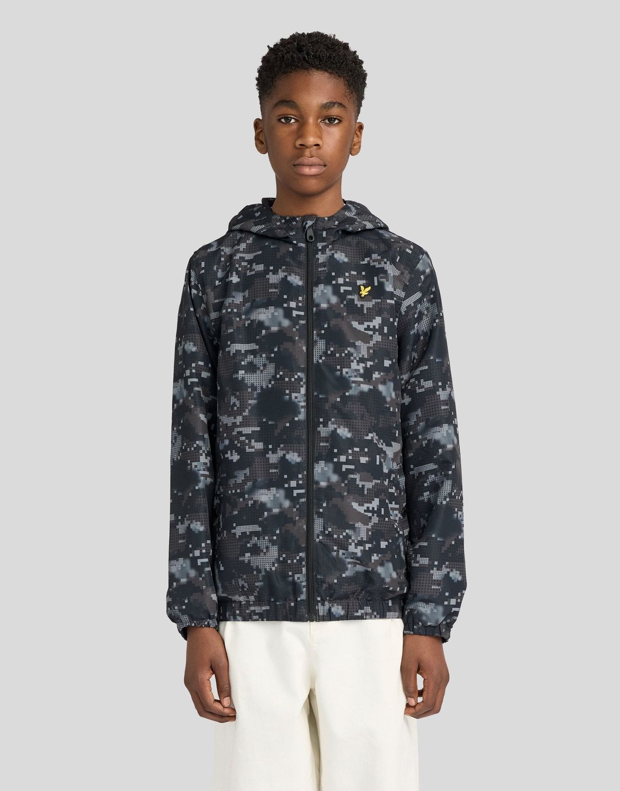 Pixelated Water Resistant Jacket
