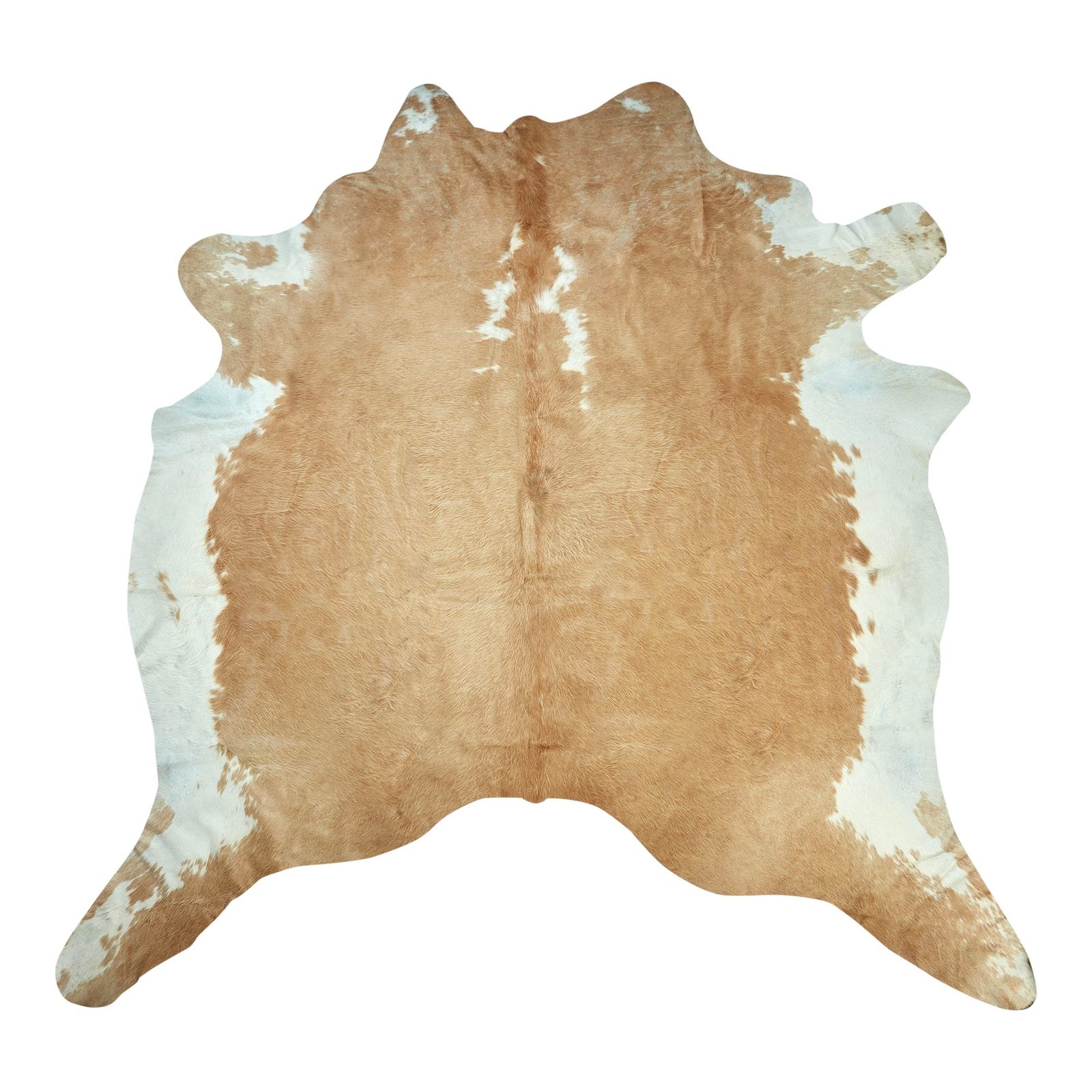 Cowhide Rug - Brown & White (250cm x 240cm)