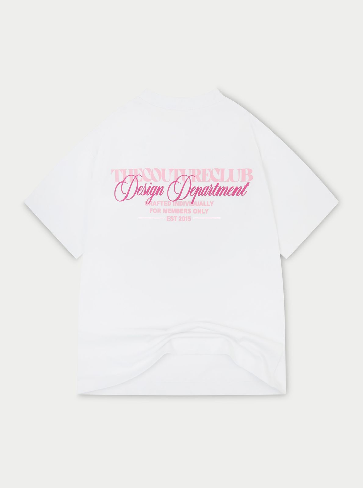 DESIGN DEPARTMENT GRAPHIC T-SHIRT - PINK
