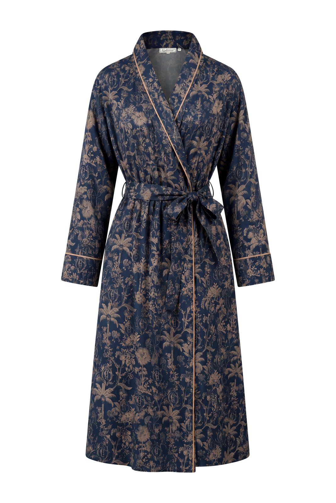 Satin Robe (twilight Navy)
