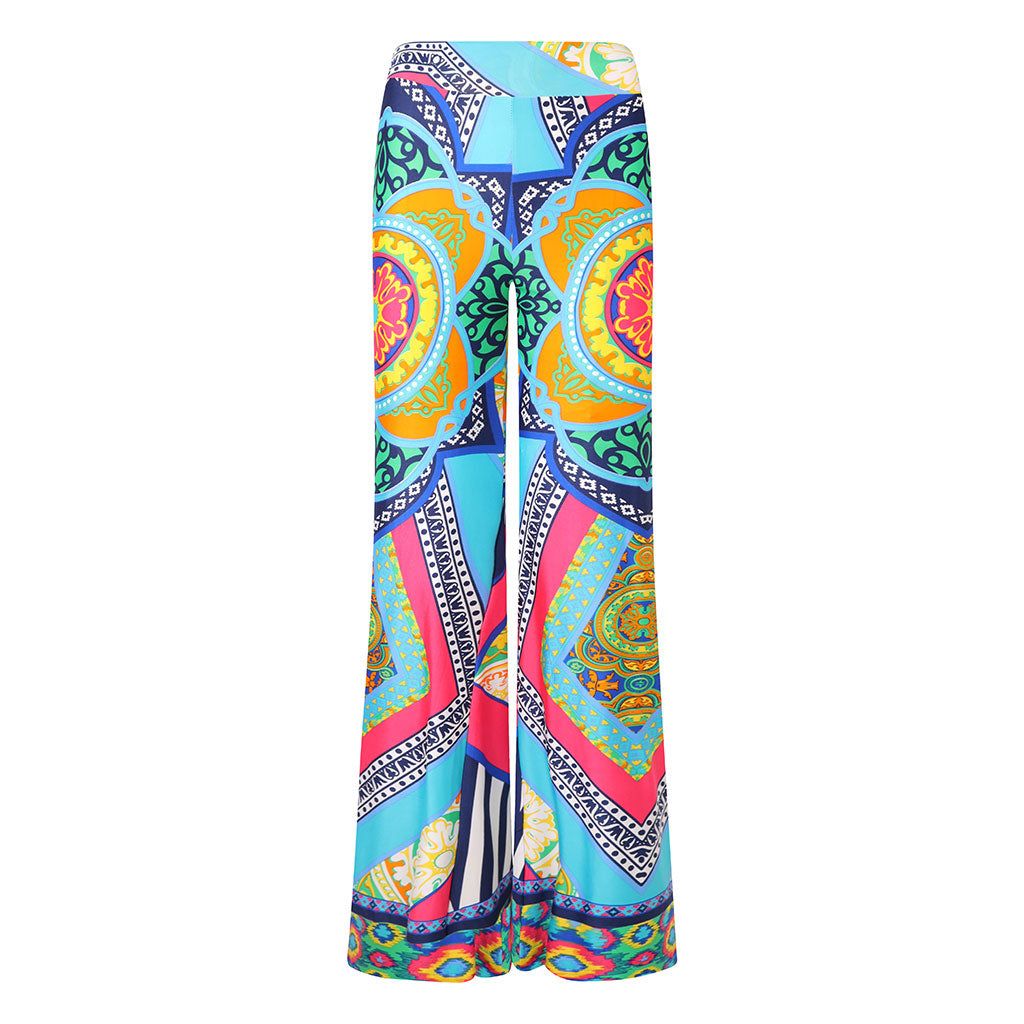 Fiesta Wide Stretch Flare Trousers