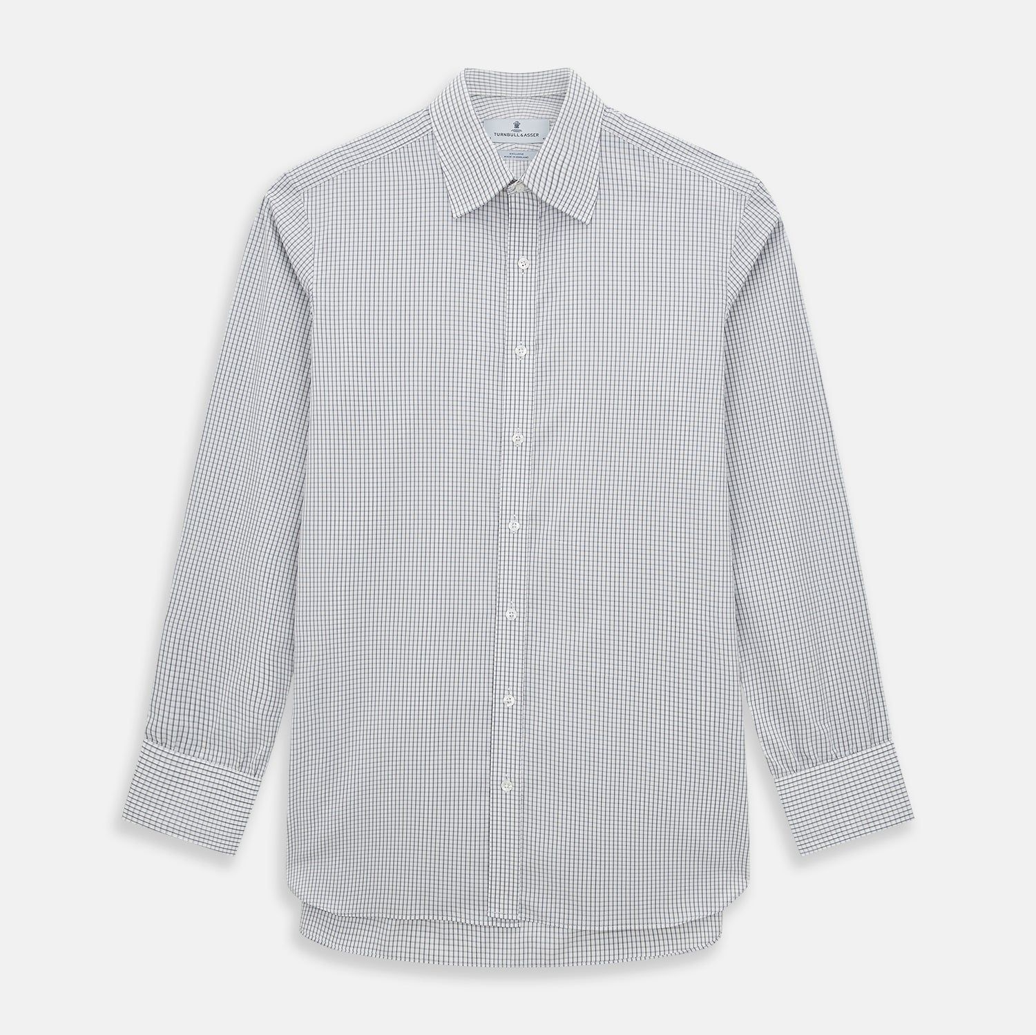 Midnight Blue Multi Check Mayfair Shirt
