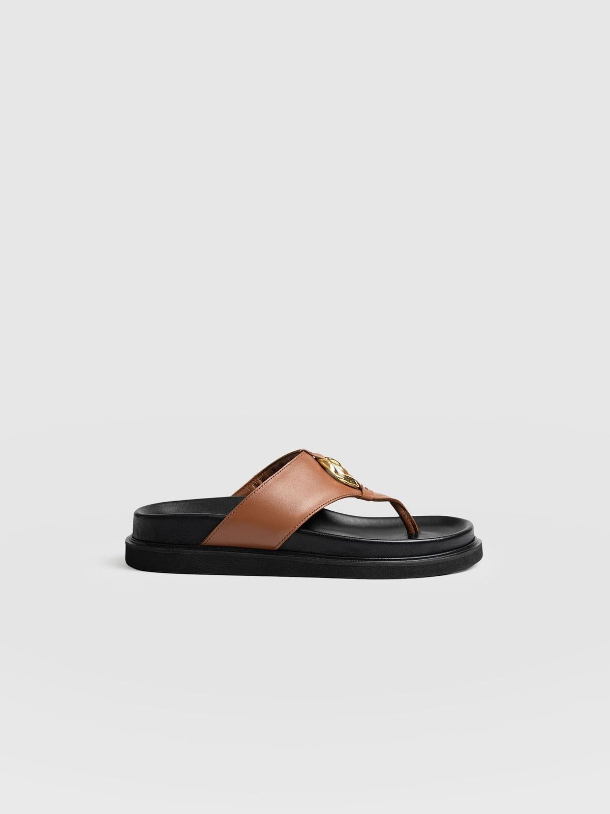 Vivienne Slides - Tan