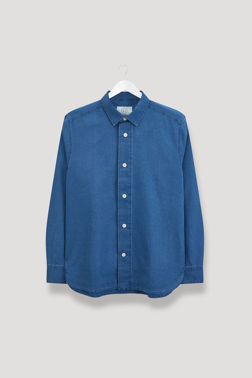 Washed Indigo Denim Everyday Shirt