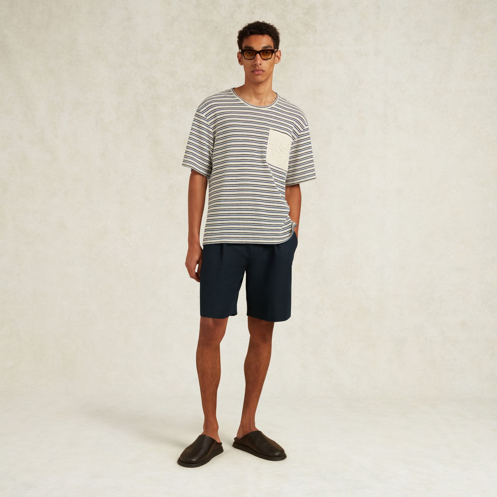 MATIAS COTTON STRIPE JERSEY T-SHIRT - MULTI