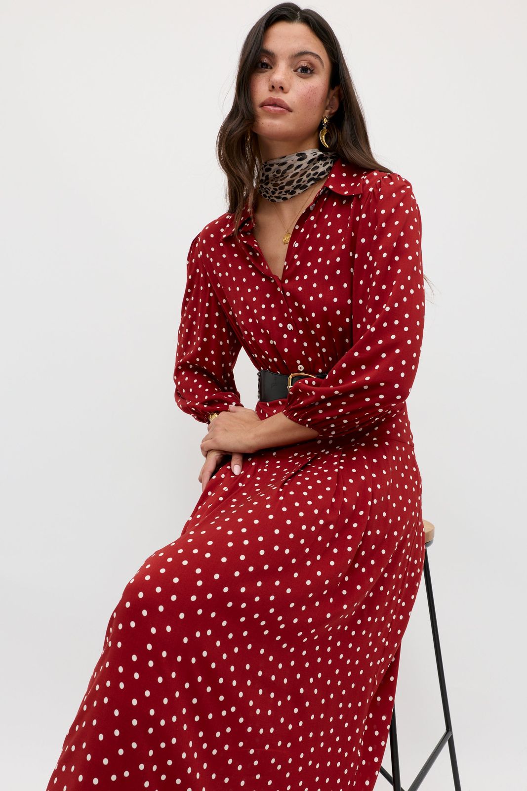 Izzy  -  Layla Dot Red
