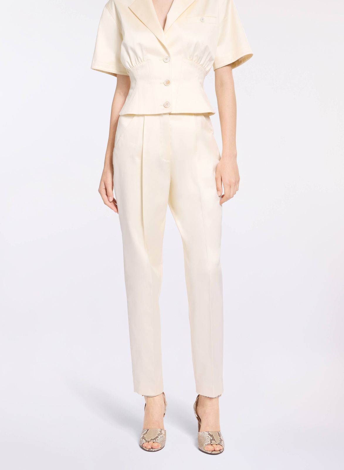 Satin Cotton Pants