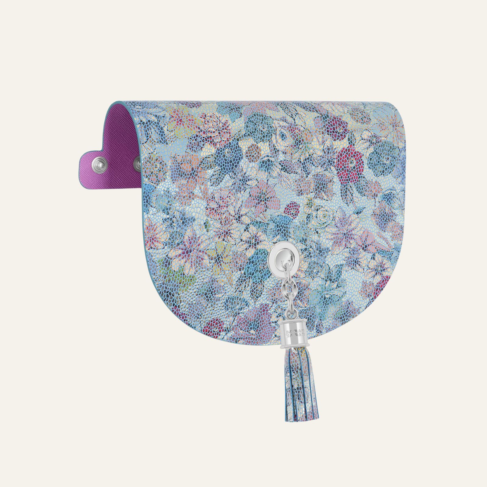 Flap Set Universal | Petal Mosaic with Silver hardware