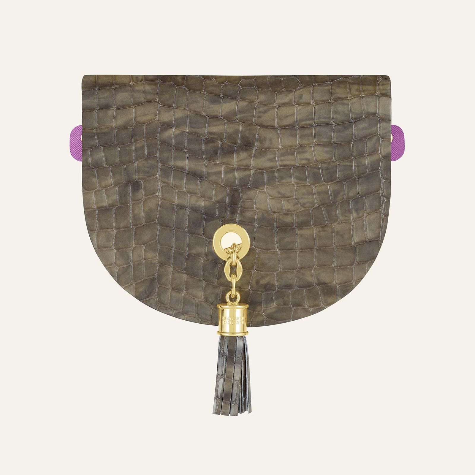 Flap Set Universal | Flint Patent with Gold hardware