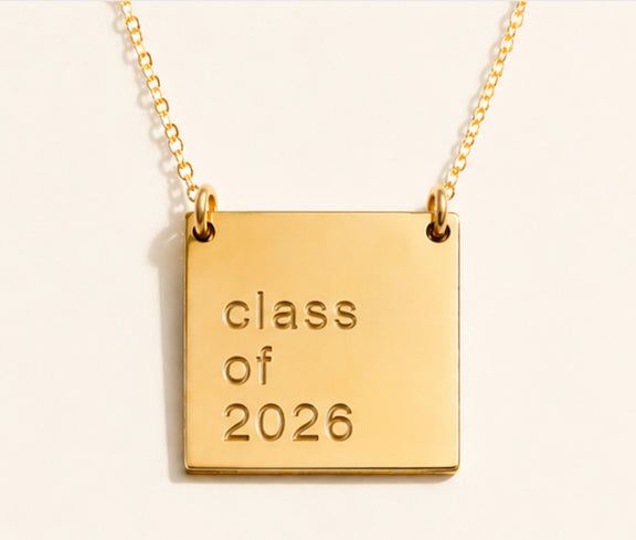 Phrase Necklace:  Graduation