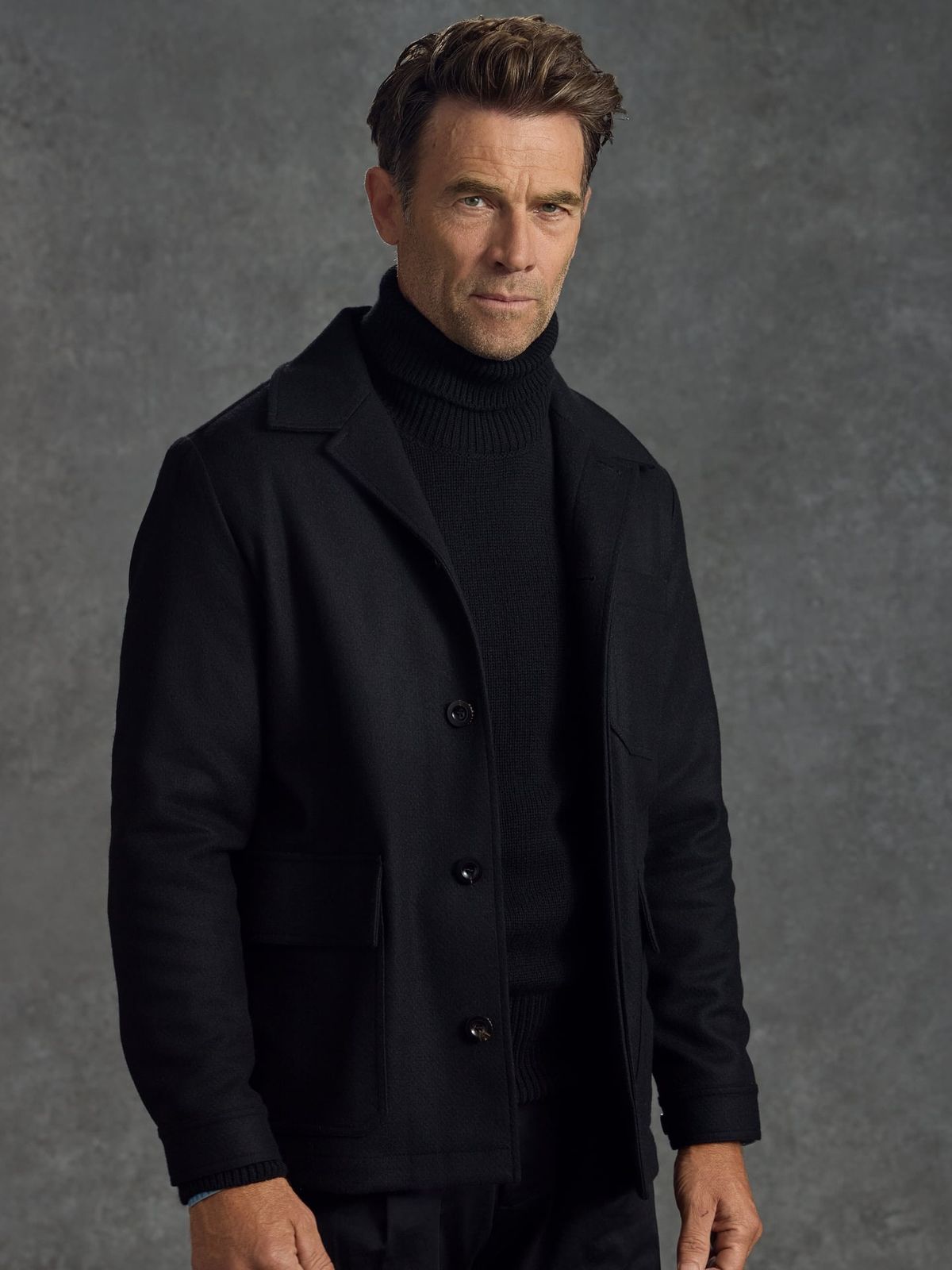 The Service Jacket - Black