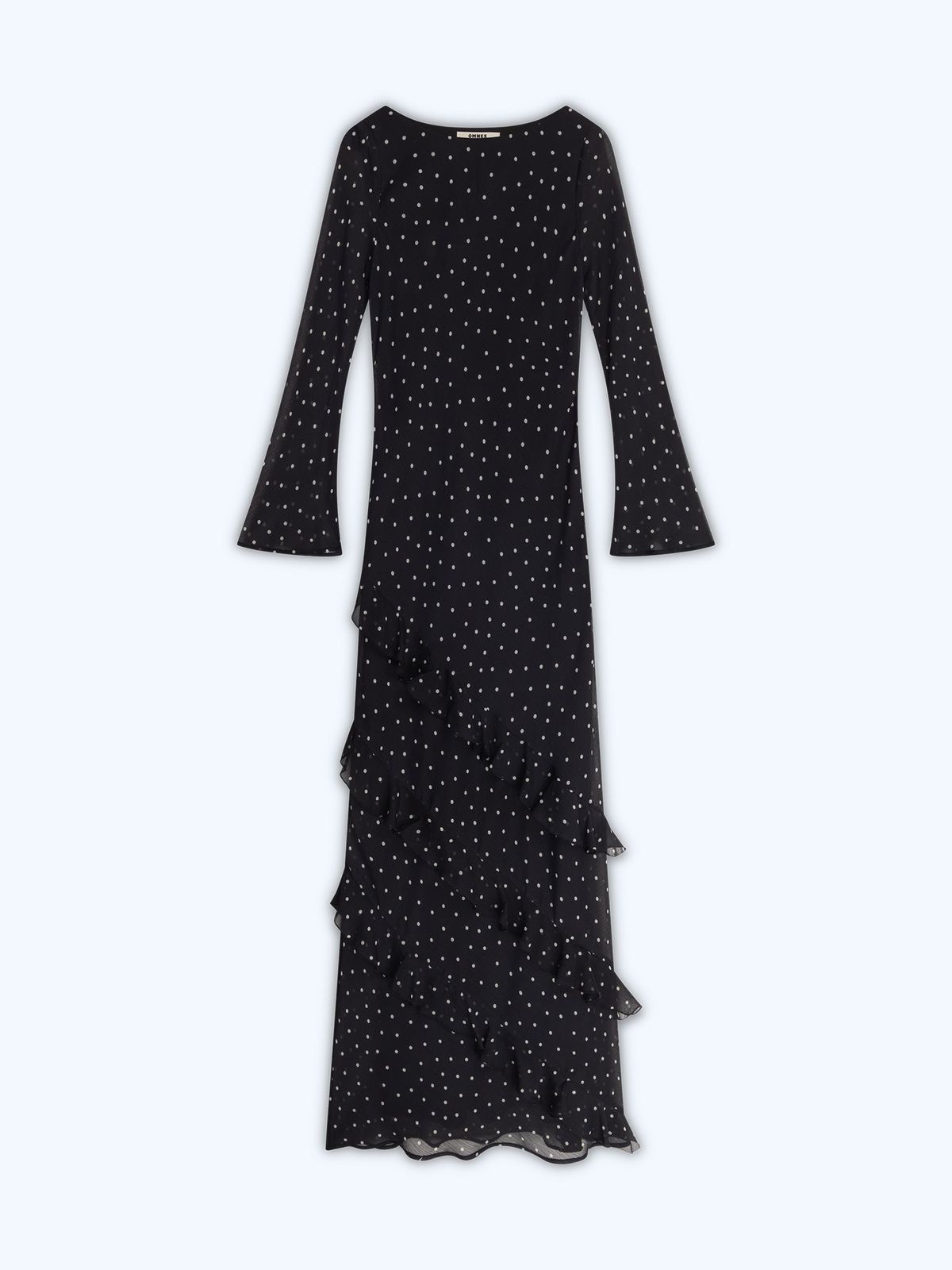 Bridie Dress In Black Polka Dot