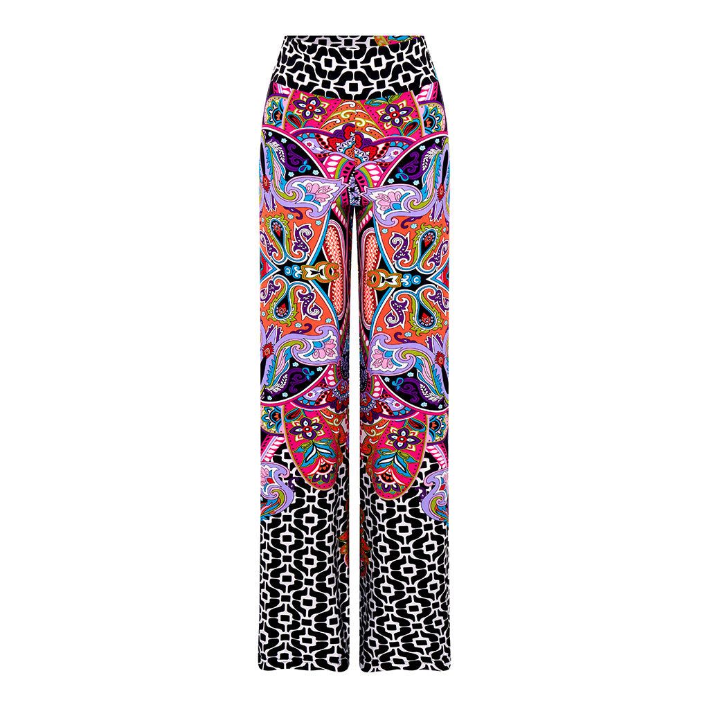 Jazz Wide Stretch Flare Trousers