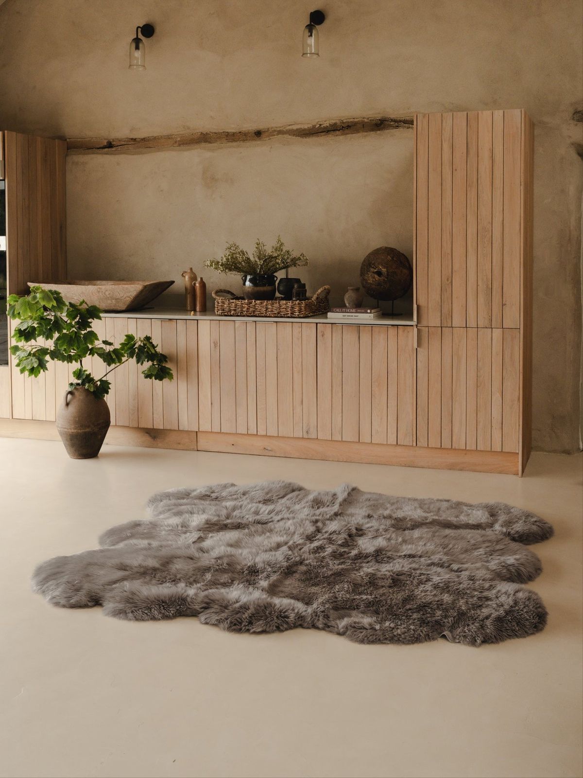 Sexto Sheepskin Rug - Vole