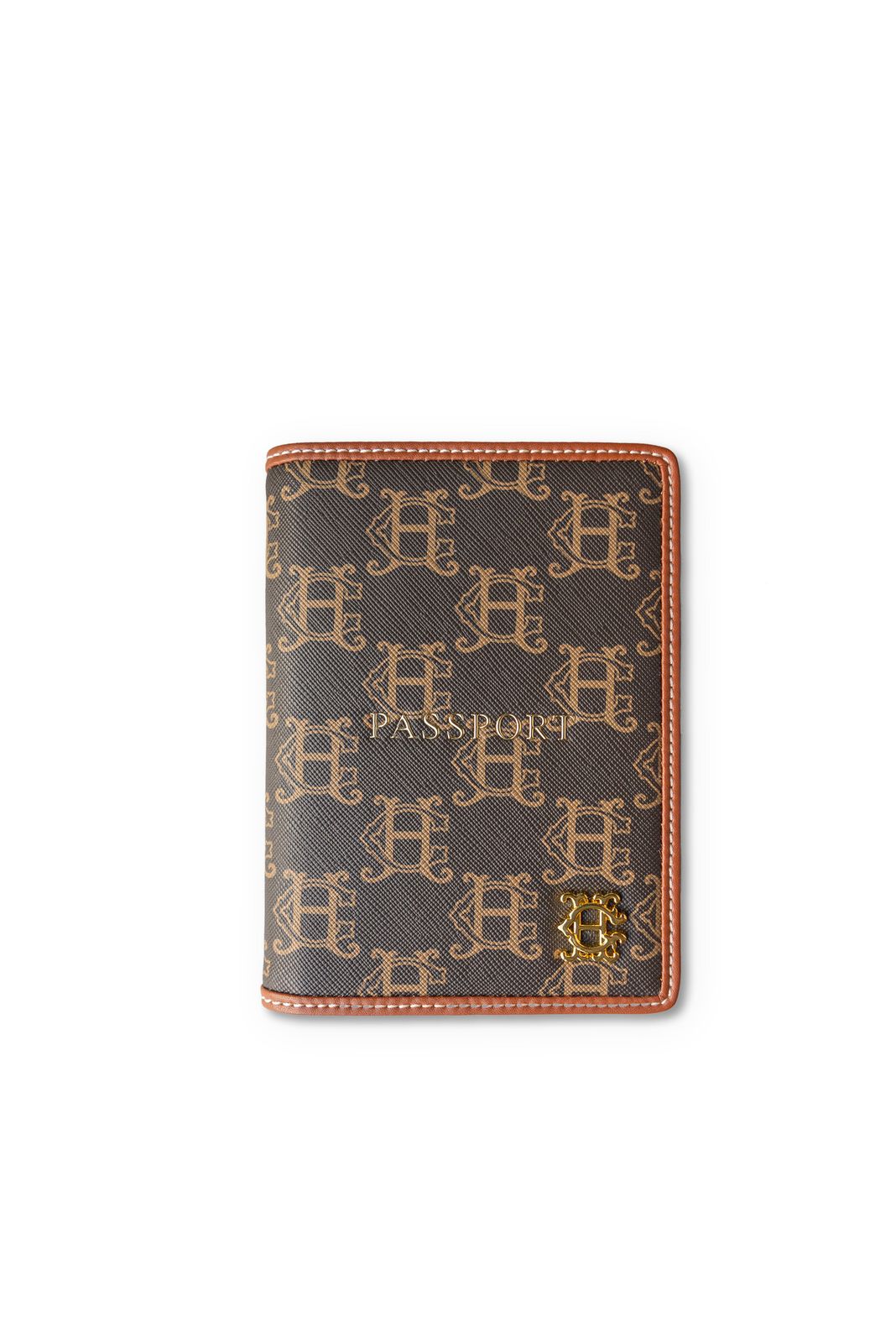 Passport Holder (Tan Monogram)
