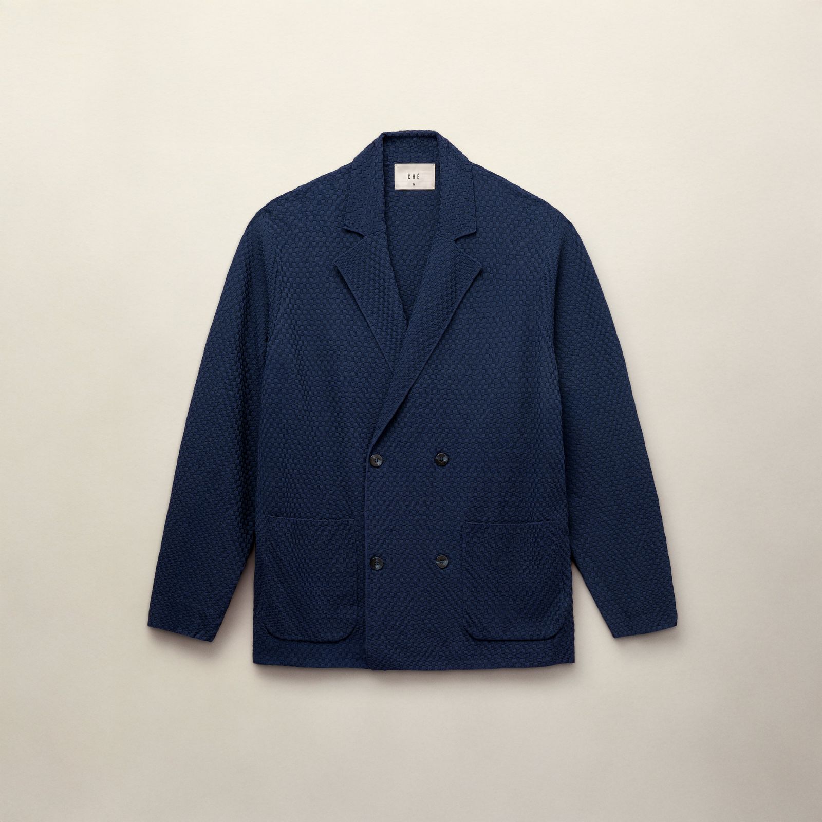 Garcia Knitted Blazer - Navy