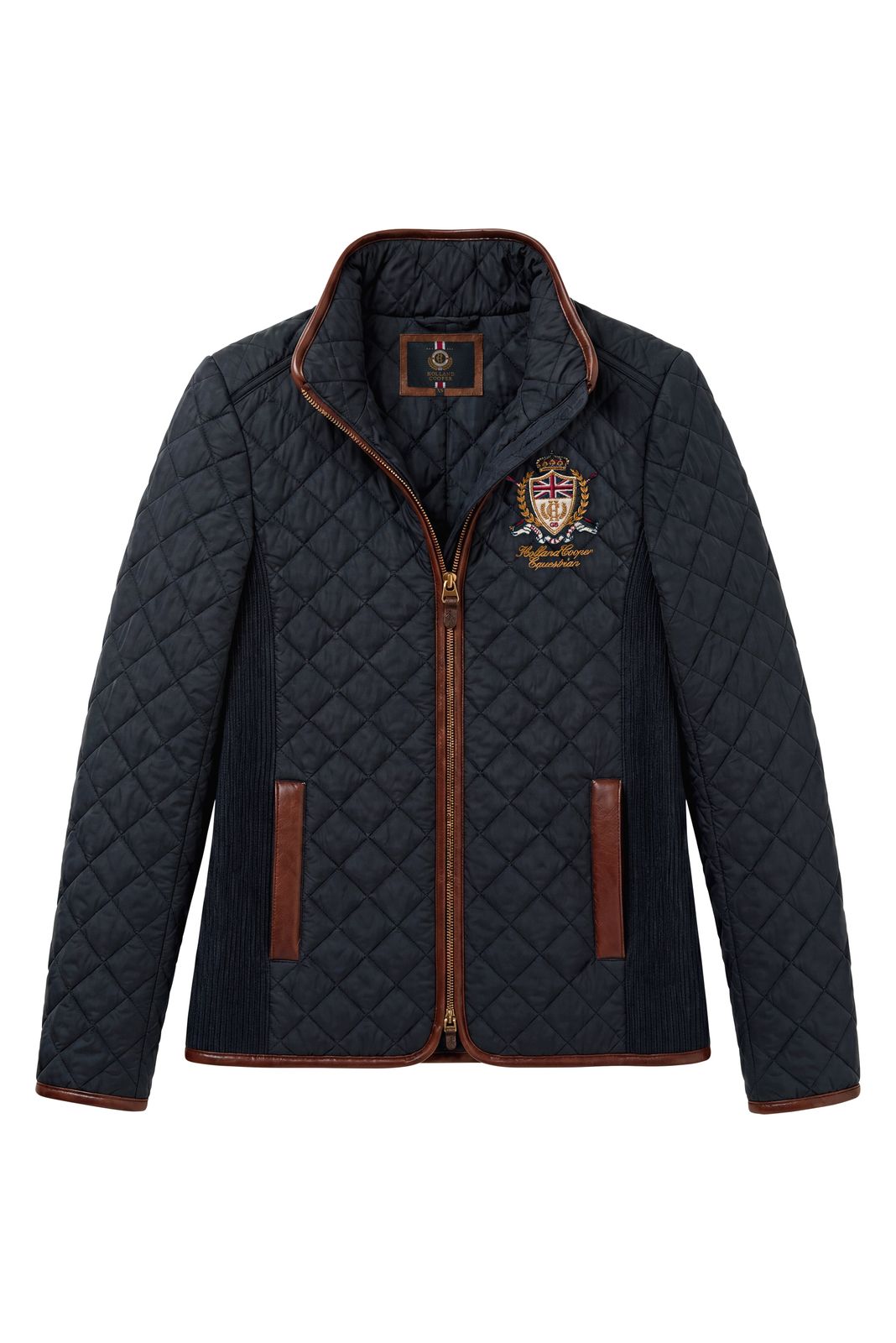 Boughton Diamond Quilt Jacket (ink Navy)