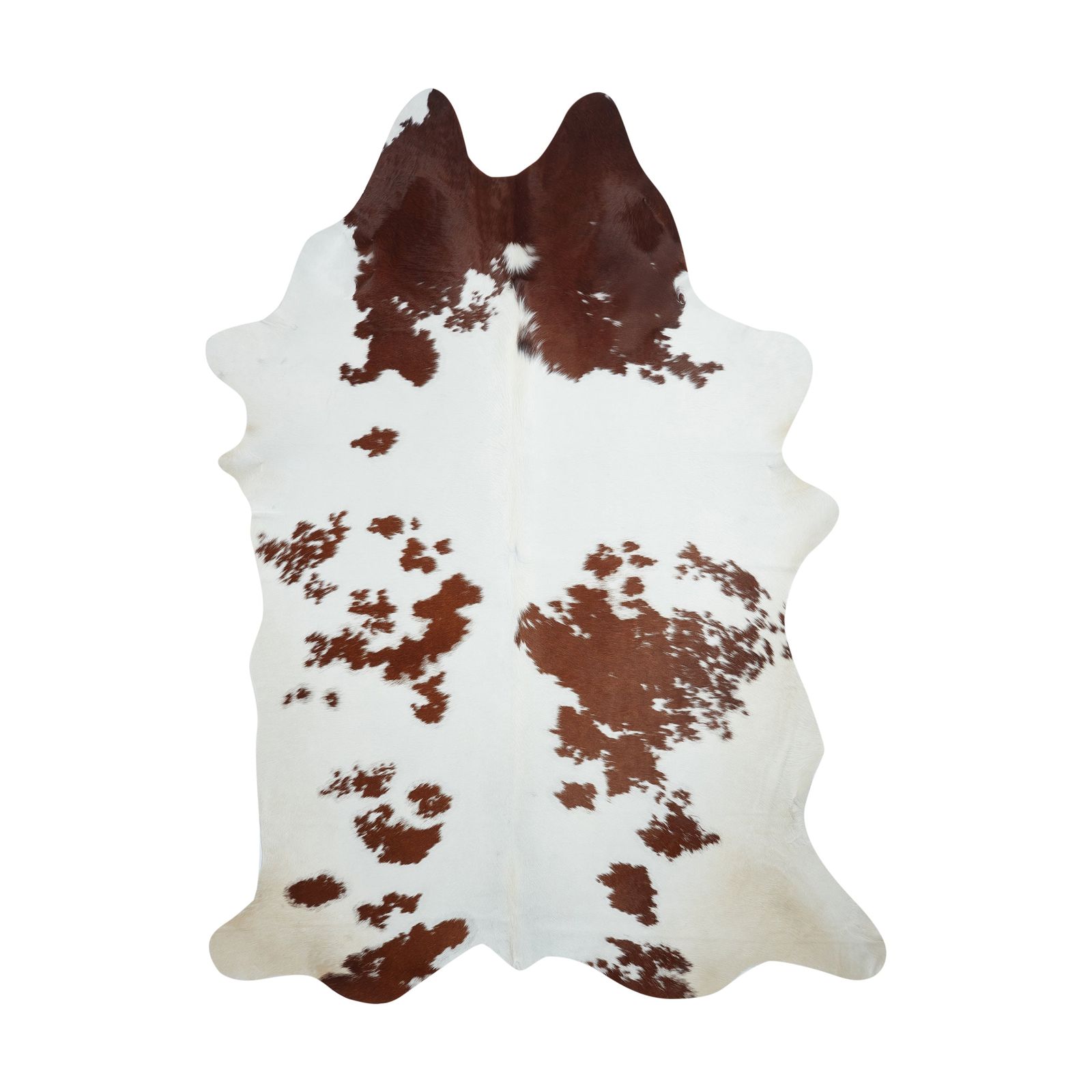 Cowhide Rug - Brown & White (240cm x 180cm)
