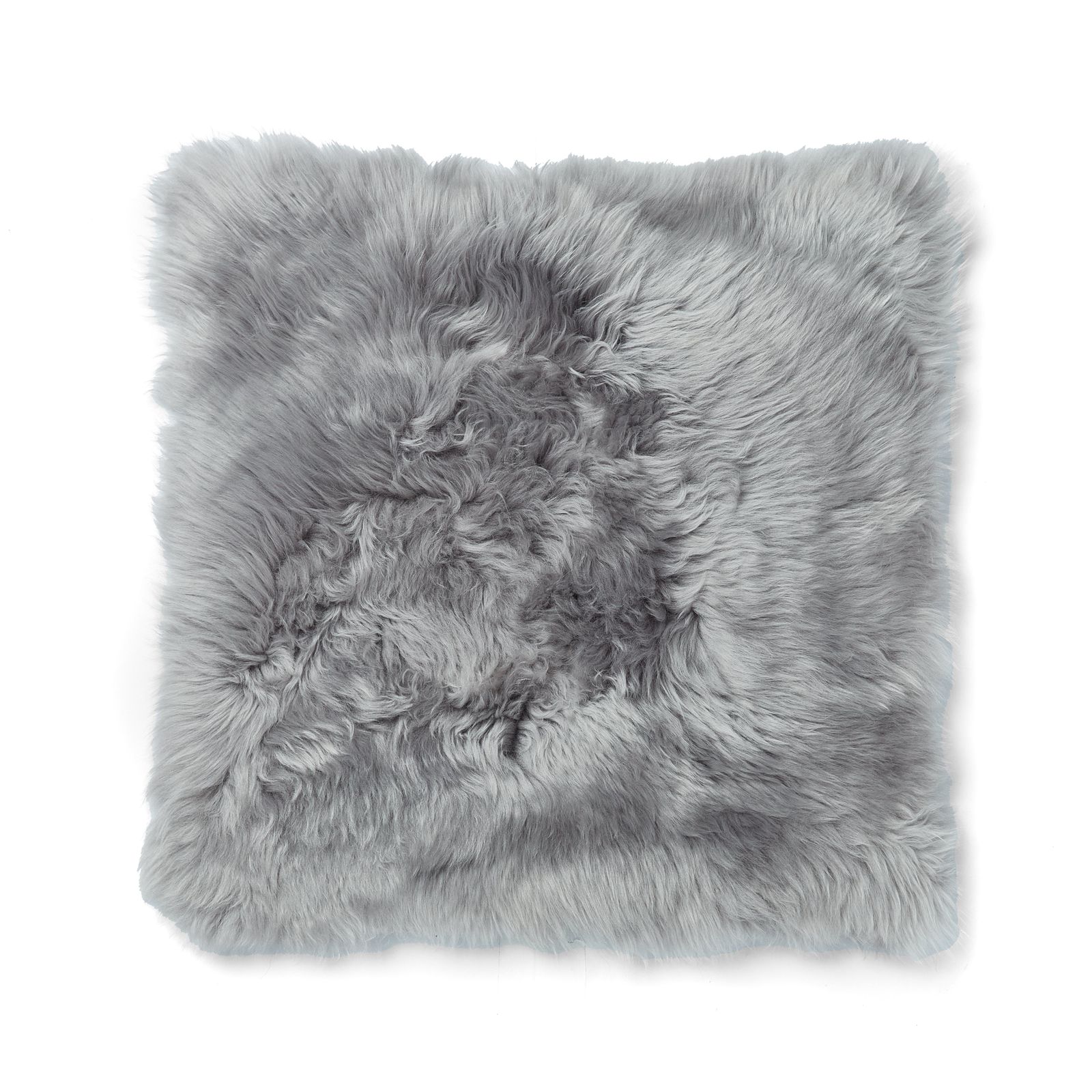 Sheepskin Cushion - Grey
