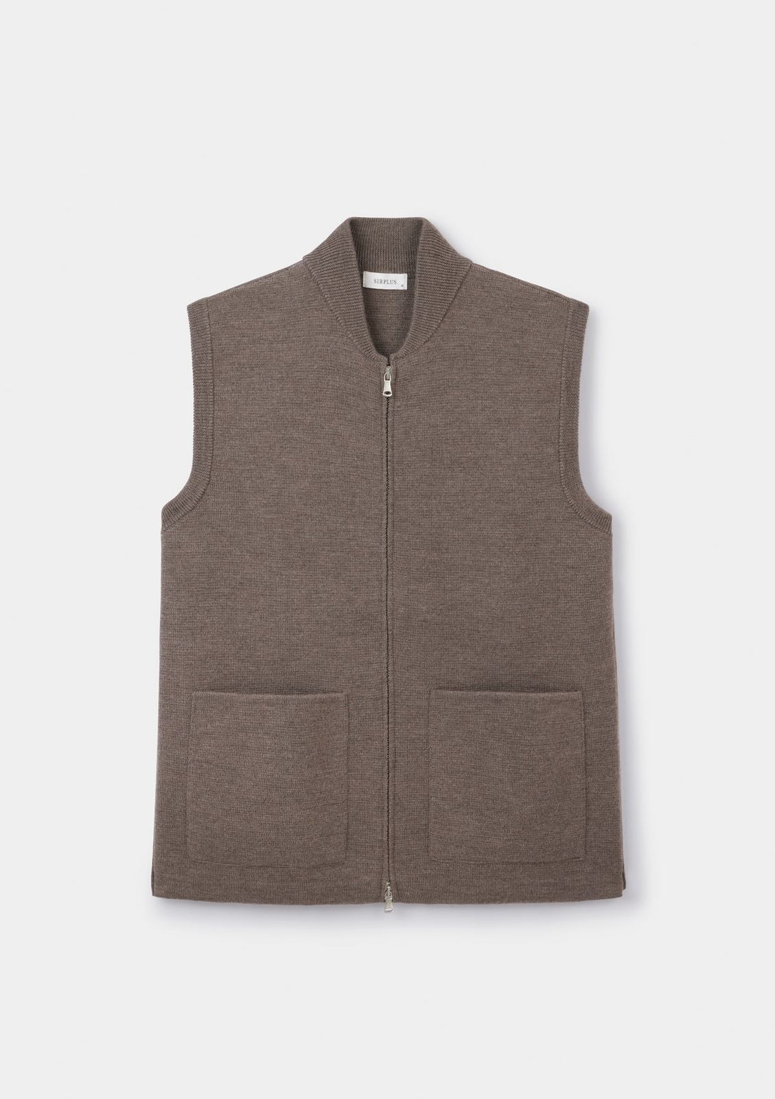 Oatmeal Merino Knit Gilet