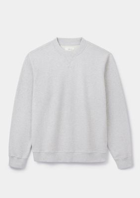 Grey Marl Organic Cotton Sweatshirt