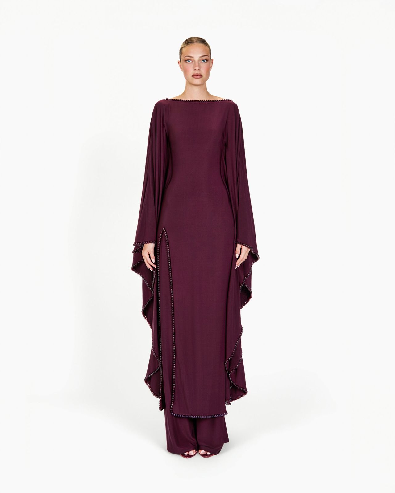 Kontai Dress - Plum
