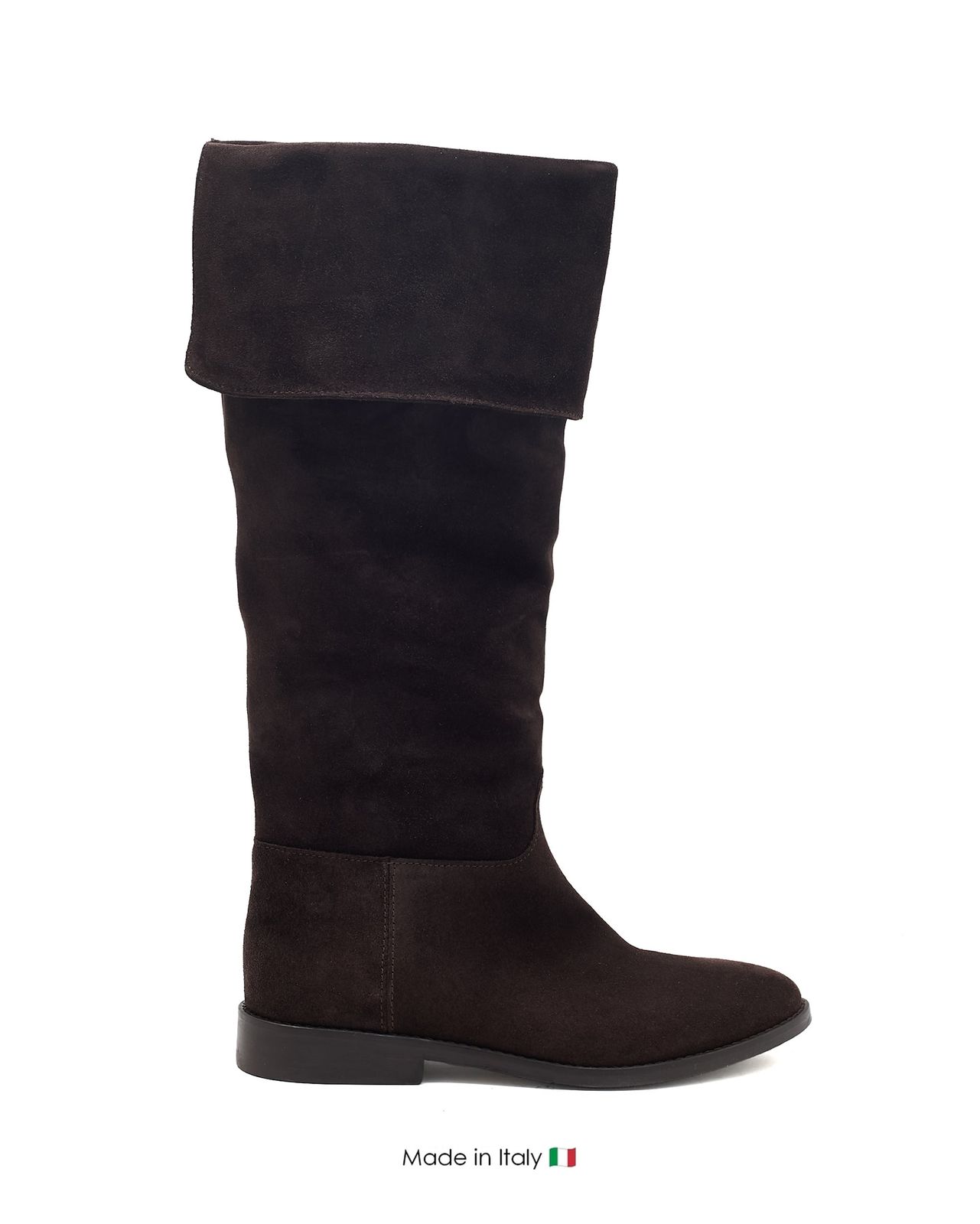 Idelle Dark Brown Suede