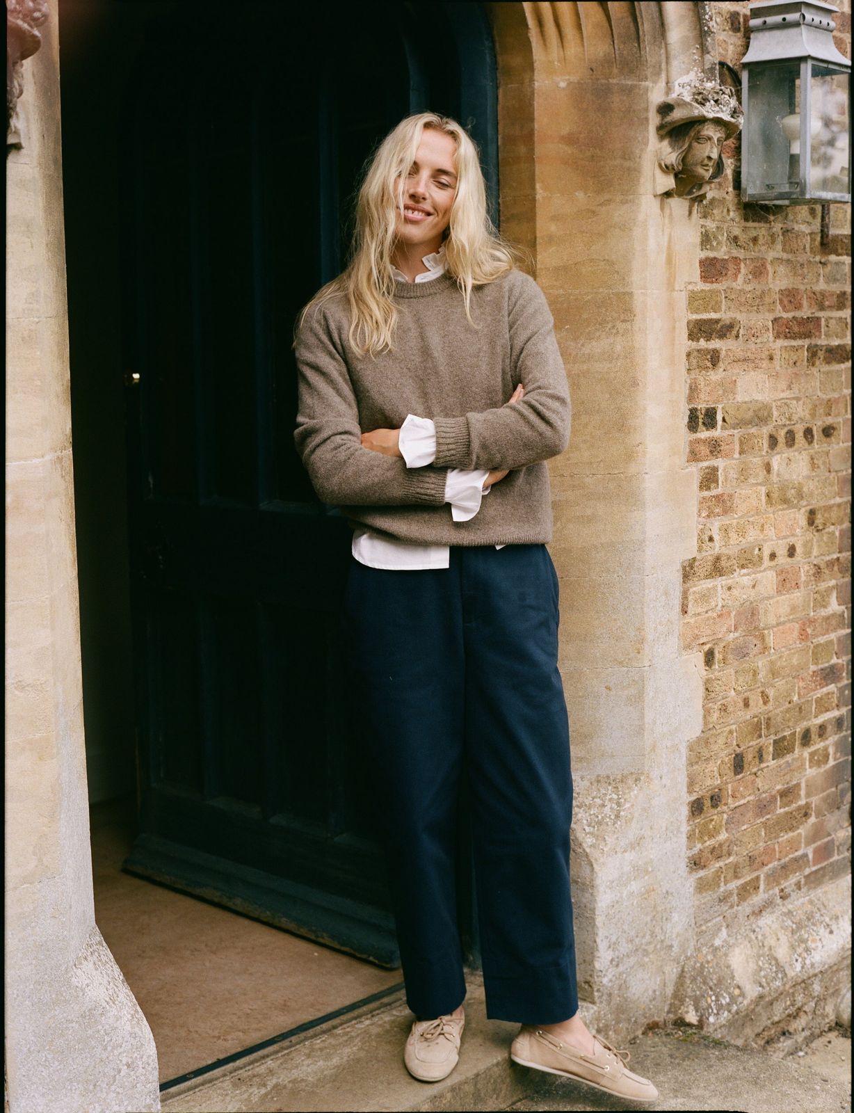 Chartwell Trouser: Cotton Twill, Navy