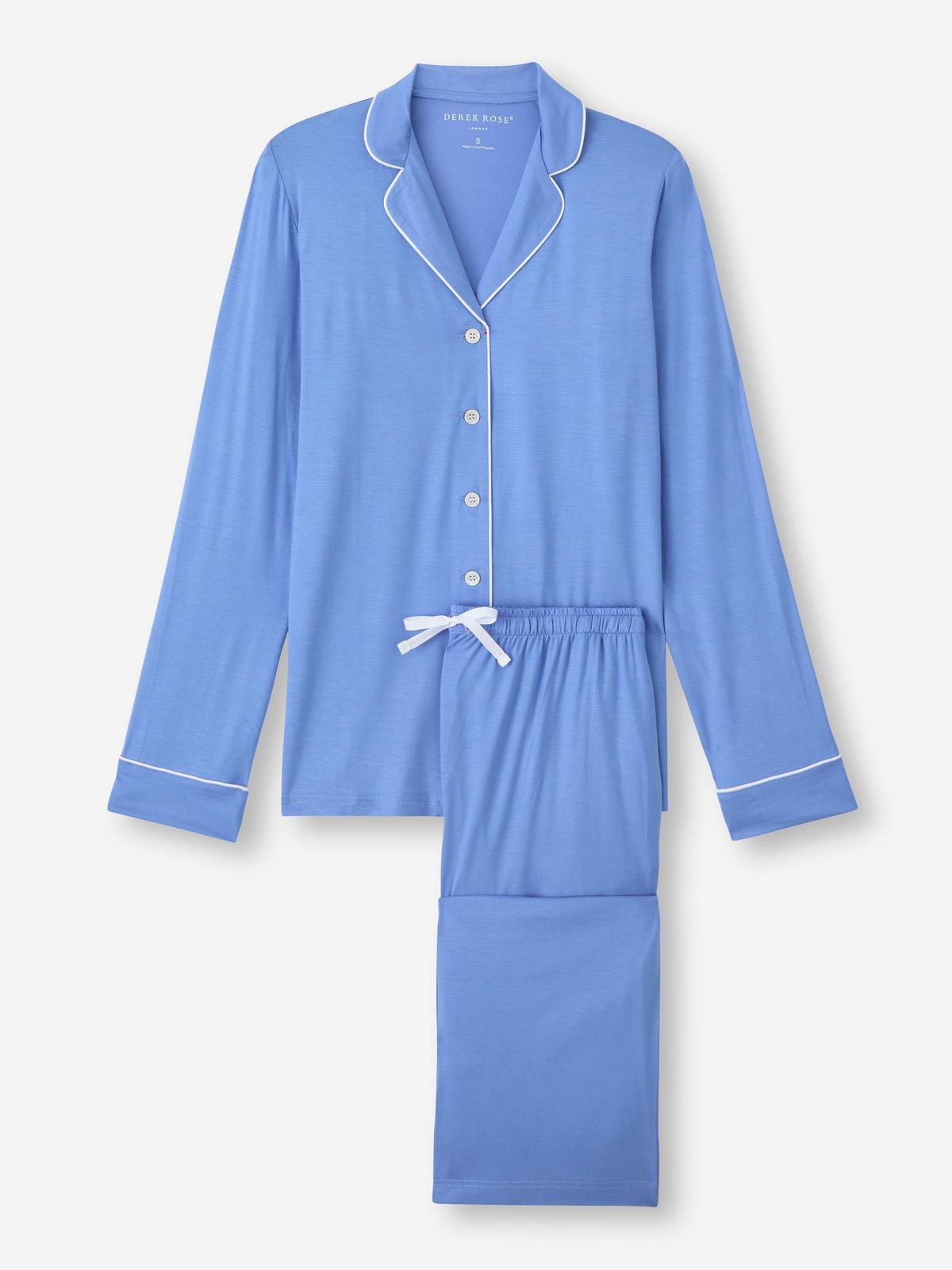 Lara Micro Modal Pyjamas Cornflower Blue