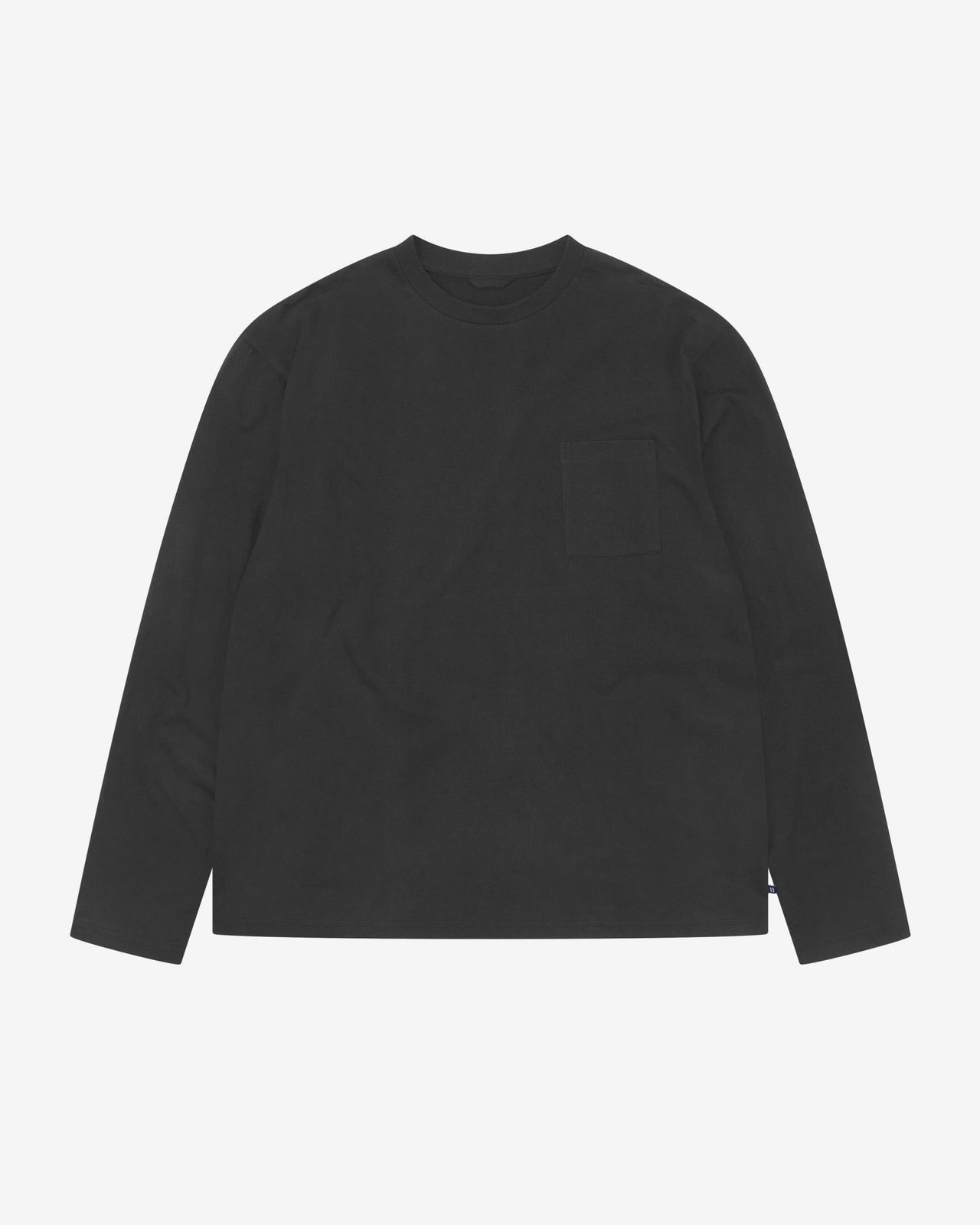 7010 Essential long sleeve t-shirt - faded black
