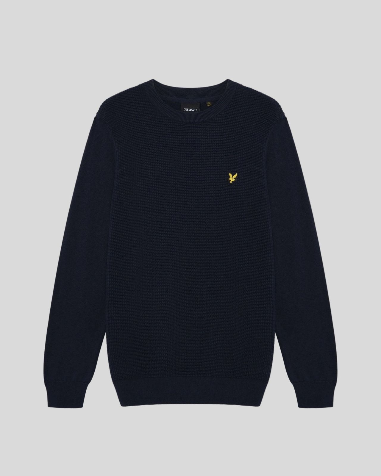 Waffle Crew Neck Jumper