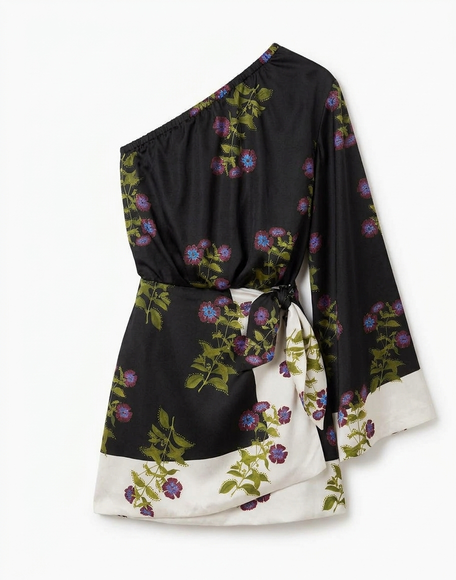 Bon Voyage Silk Dress