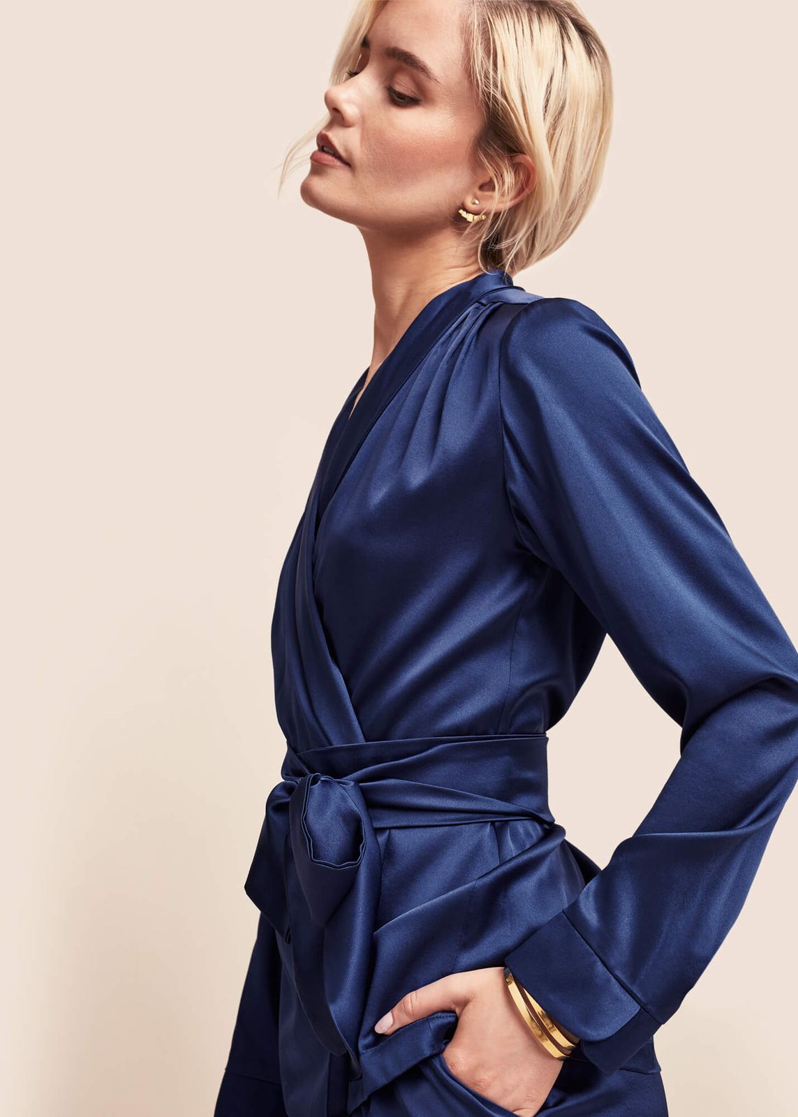 Roxy Ink Silk Wrap Jacket