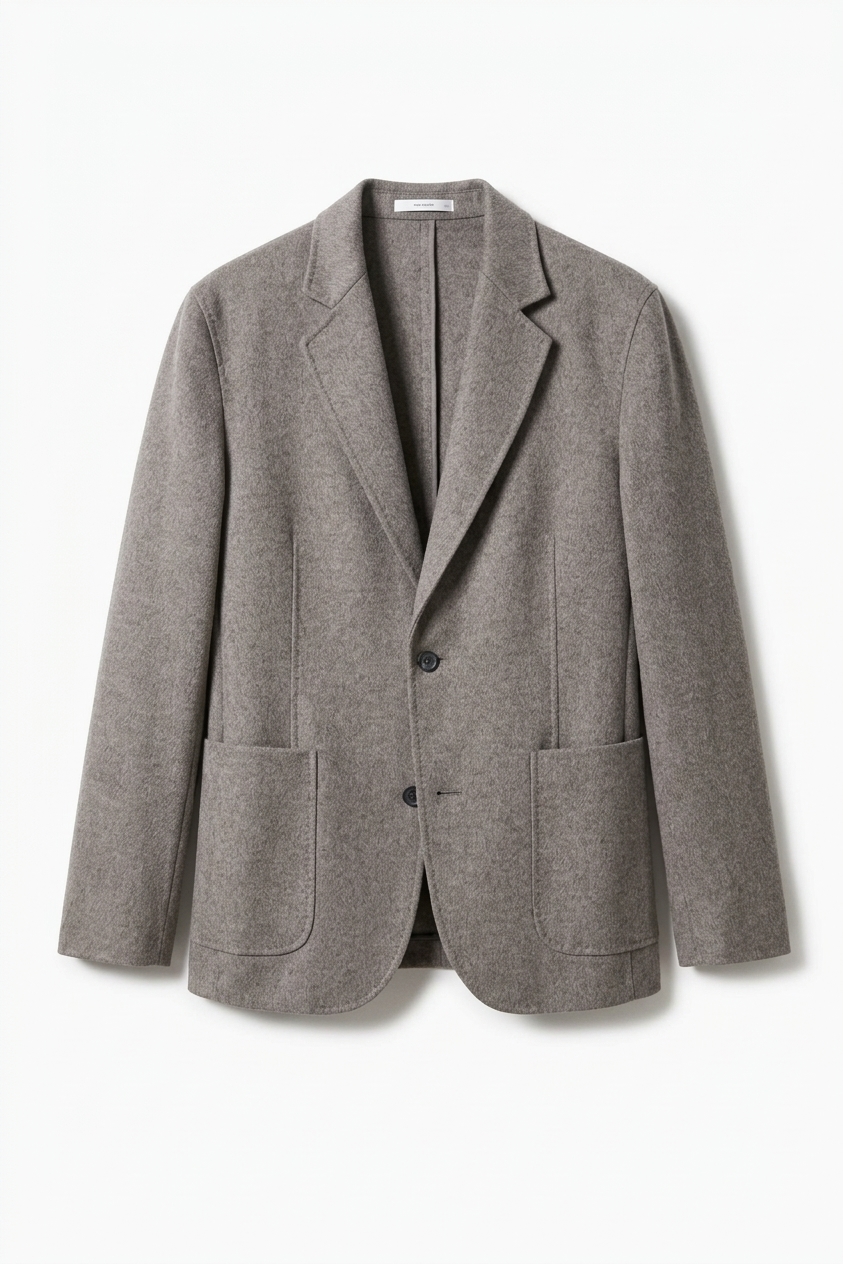 Handstitched Blazer - Mist Taupe