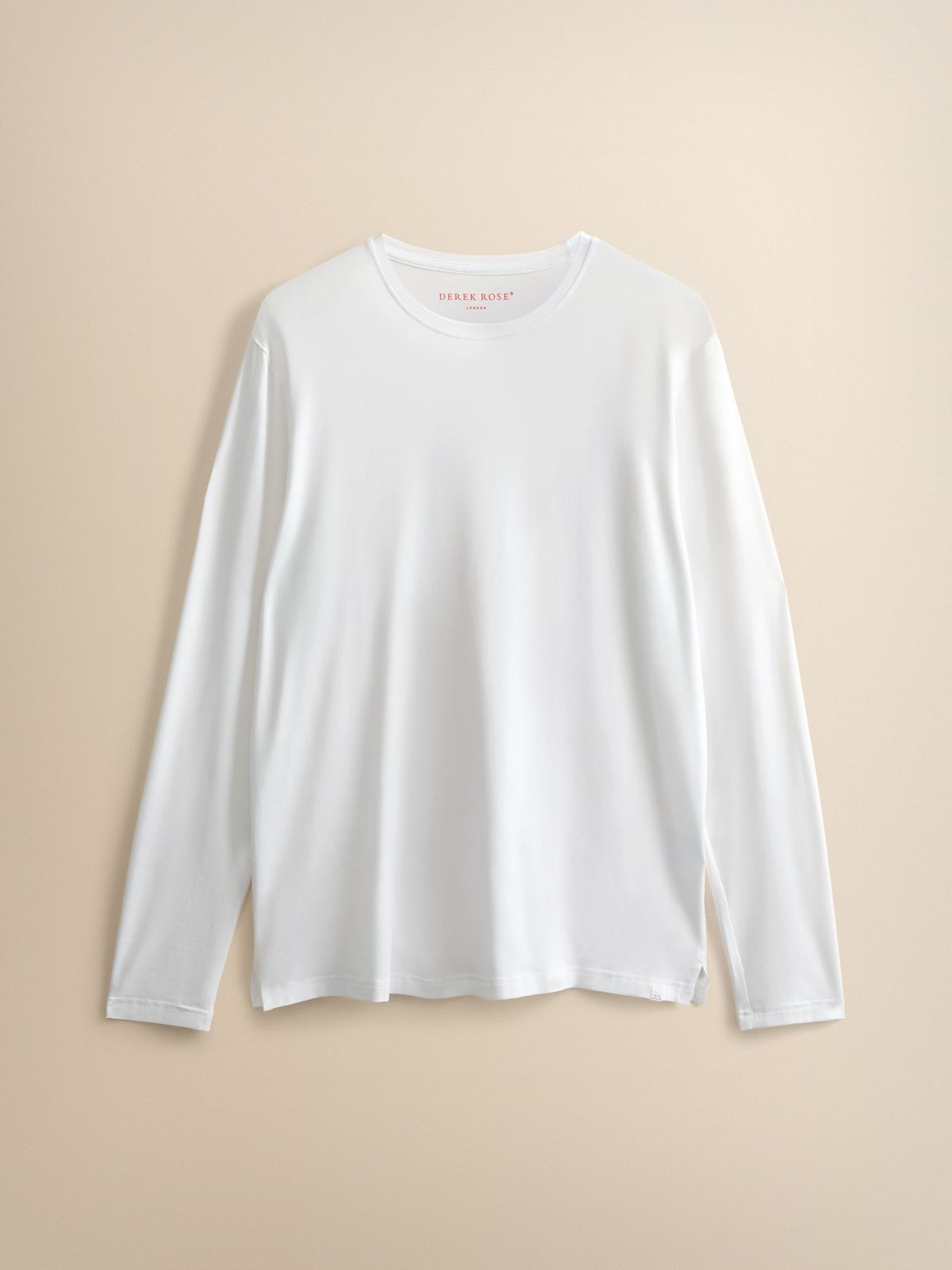 Basel Micro Modal Long Sleeve T-shirt White