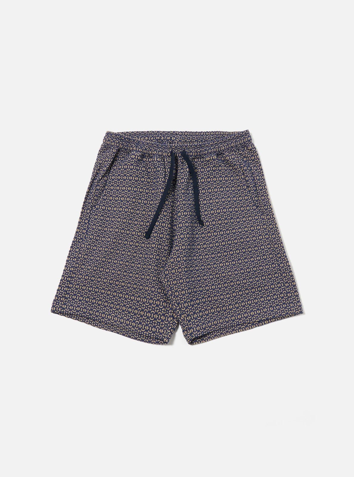 Navy Konos Cotton Simple Short