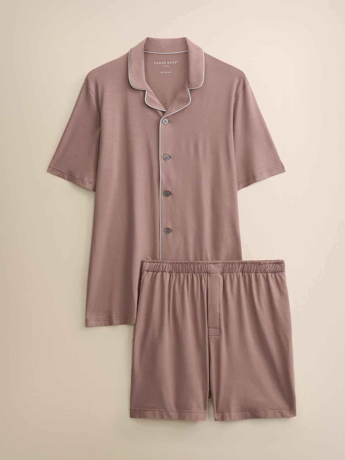 Basel Micro Modal Short Pyjamas Dusty Pink
