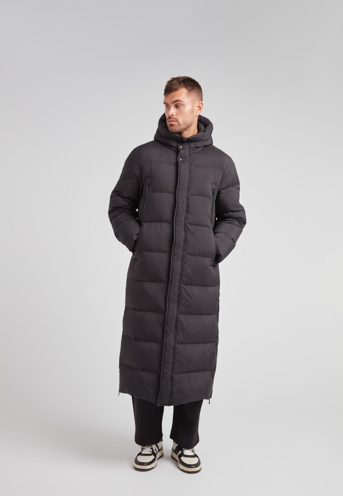 Nomad Parka Extra Long Coat 2.0 Black