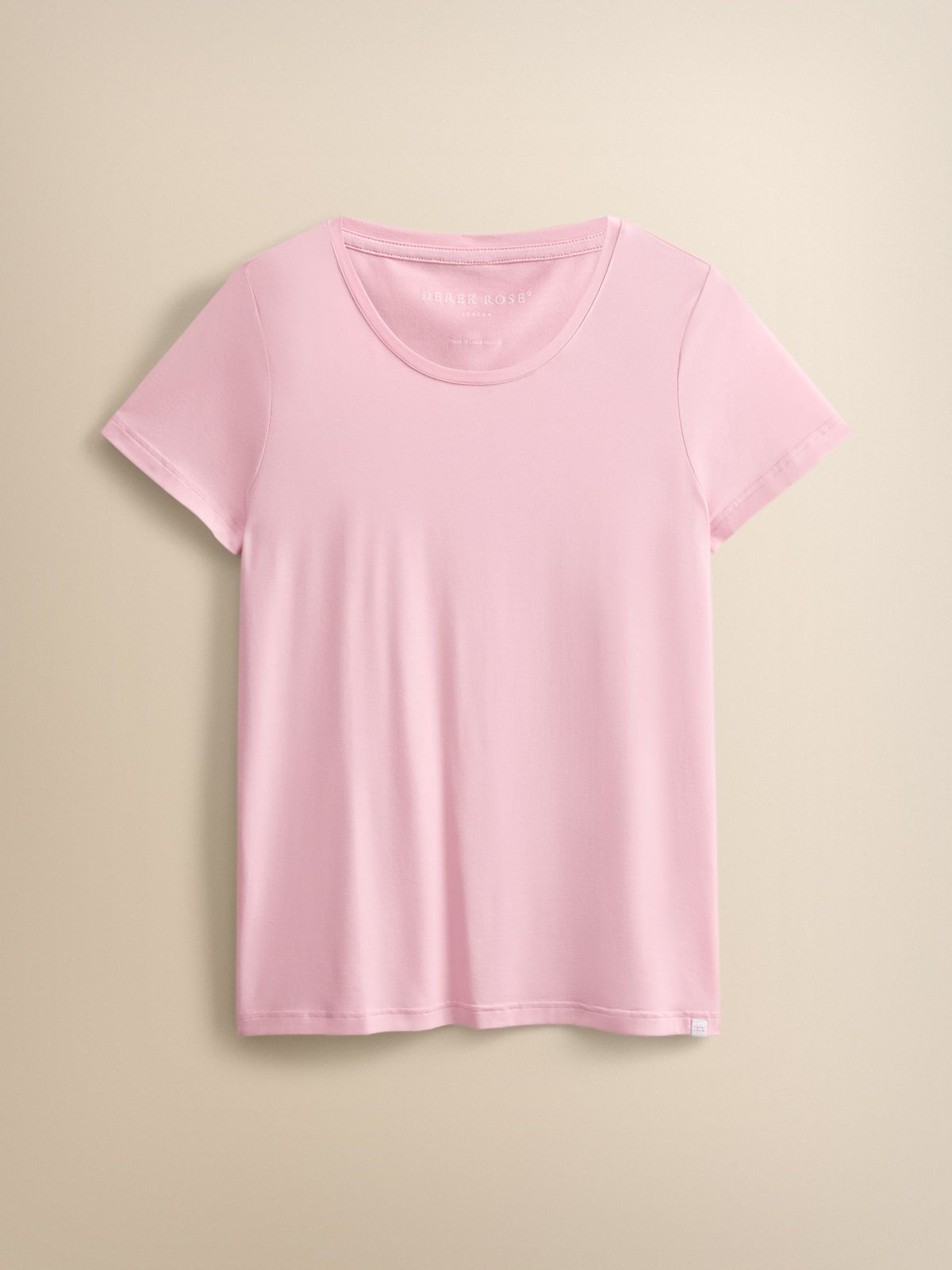 Lara Micro Modal T-shirt Ballet Pink