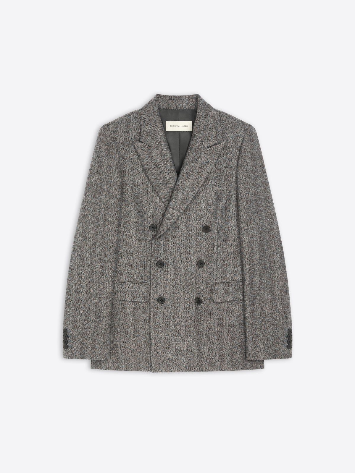 Double breasted wool blazer