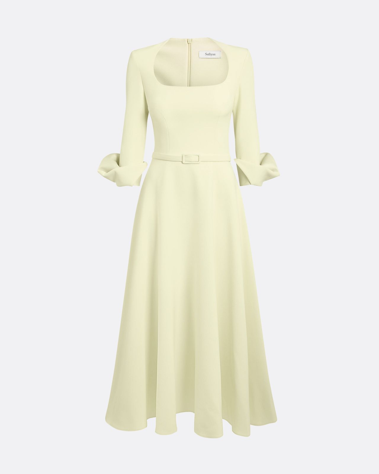 Ellis Midi Dress In Buttermilk