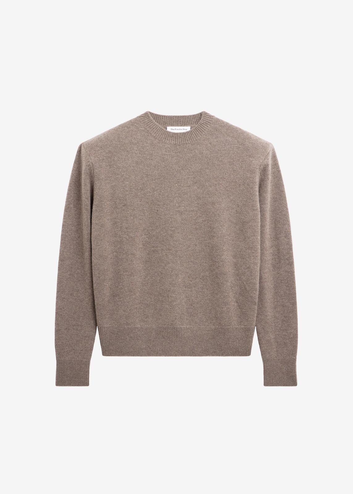 Rafaela Padded Knit Sweater - Dark Taupe