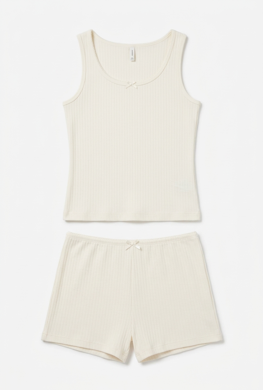 Pointelle Sleep Short
